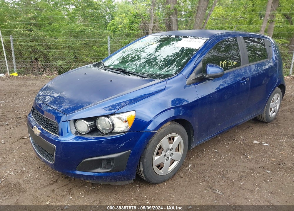 2013 CHEVROLET SONIC VIN: 1G1JA6SH1D4247266