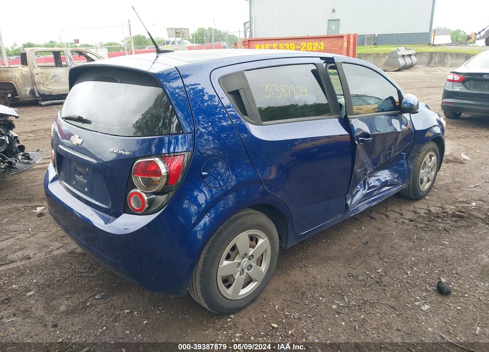 2013 CHEVROLET SONIC VIN: 1G1JA6SH1D4247266