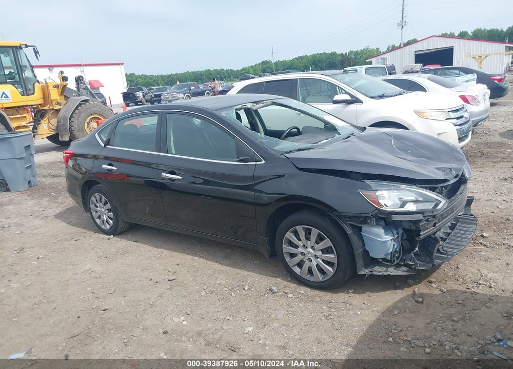 2016 NISSAN SENTRA SV VIN: 3N1AB7AP7GL671295