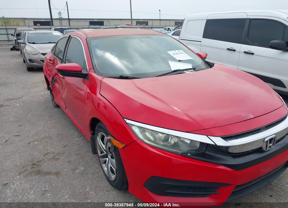 2016 HONDA CIVIC LX VIN: 2HGFC2F59GH541023