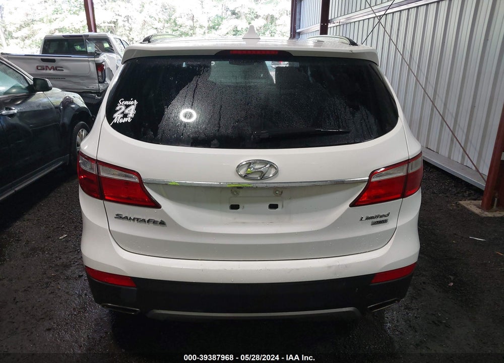 2013 HYUNDAI SANTA FE LIMITED VIN: KM8SRDHF0DU008821