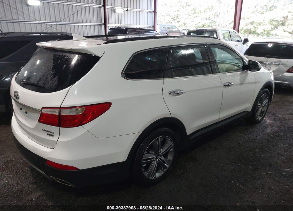 2013 HYUNDAI SANTA FE LIMITED VIN: KM8SRDHF0DU008821
