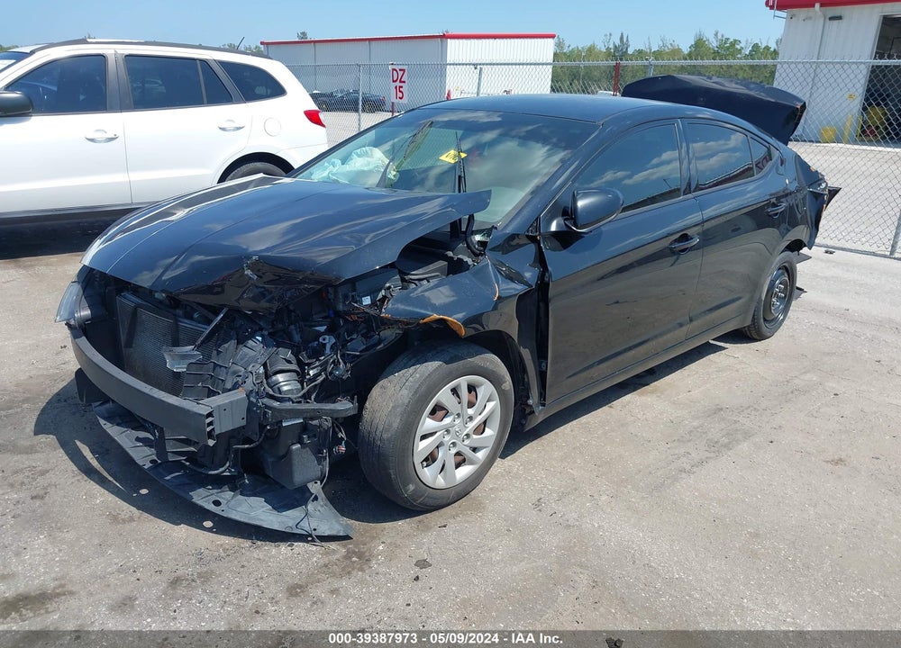 2019 HYUNDAI ELANTRA SE VIN: 5NPD74LF6KH497078