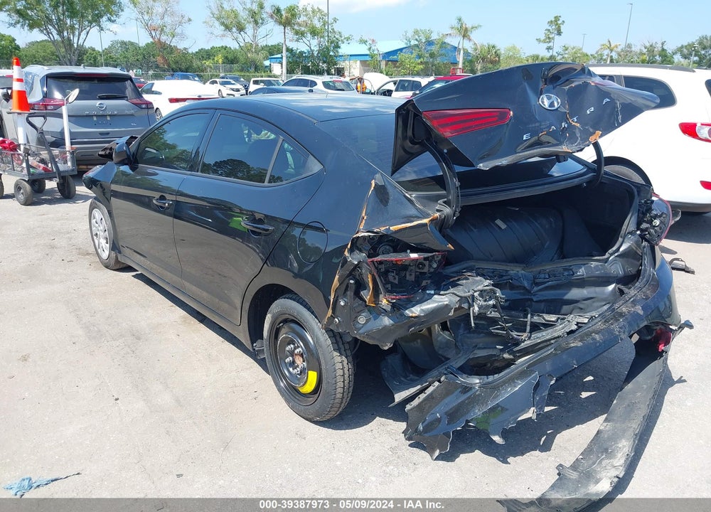 2019 HYUNDAI ELANTRA SE VIN: 5NPD74LF6KH497078