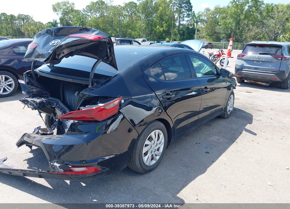 2019 HYUNDAI ELANTRA SE VIN: 5NPD74LF6KH497078