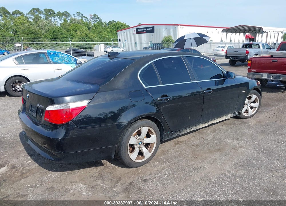 2007 BMW 525I VIN: WBANE535X7CK92810