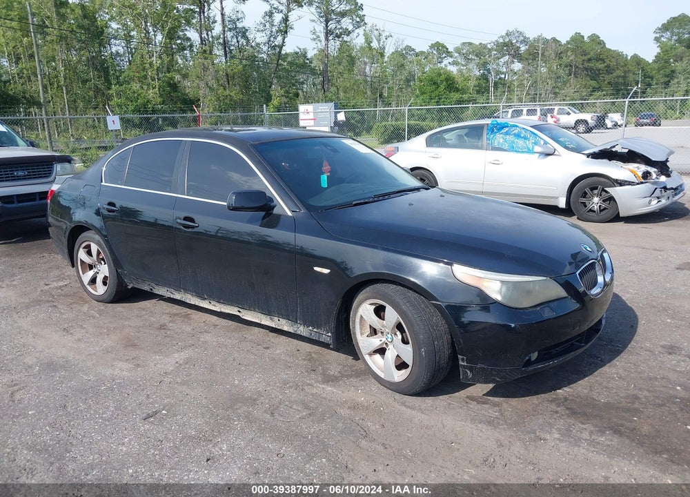 2007 BMW 525I VIN: WBANE535X7CK92810