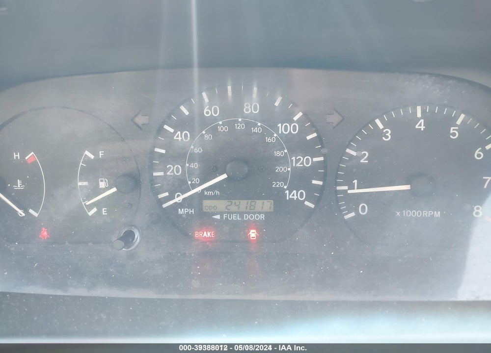 2000 TOYOTA CAMRY CE/LE/XLE VIN: 4T1BG22K4YU680886