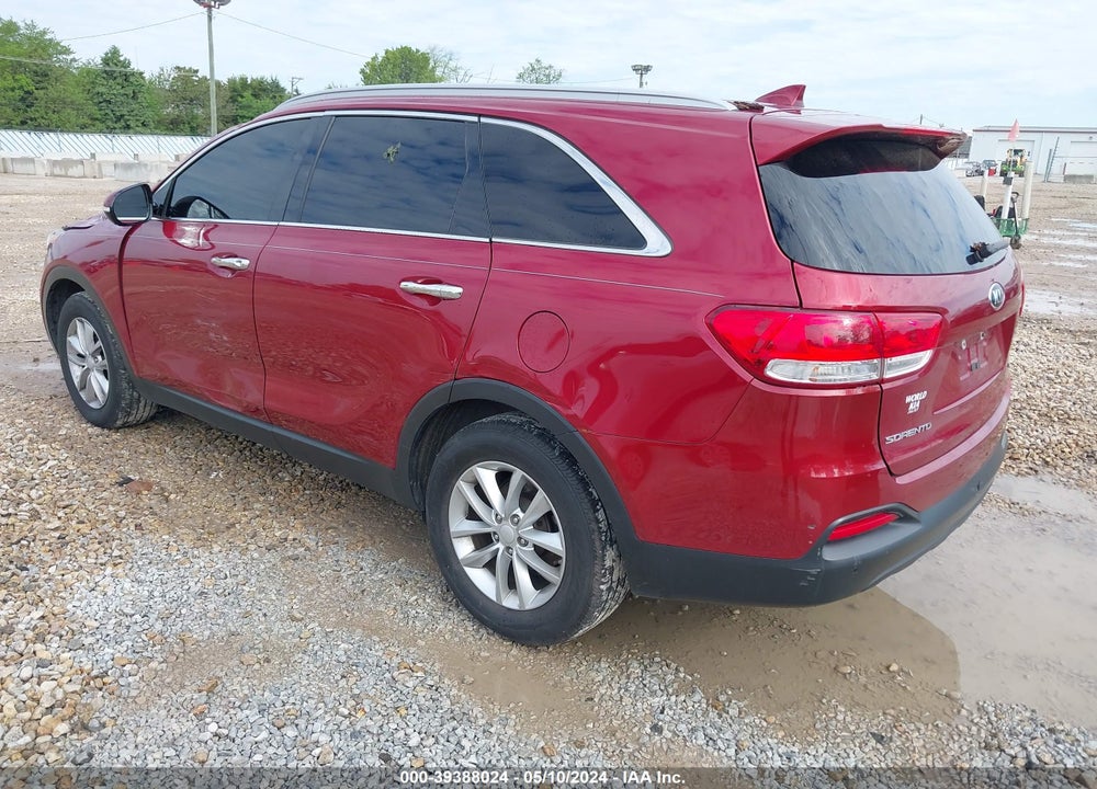 2017 KIA SORENTO 2.4L LX VIN: 5XYPG4A30HG284259