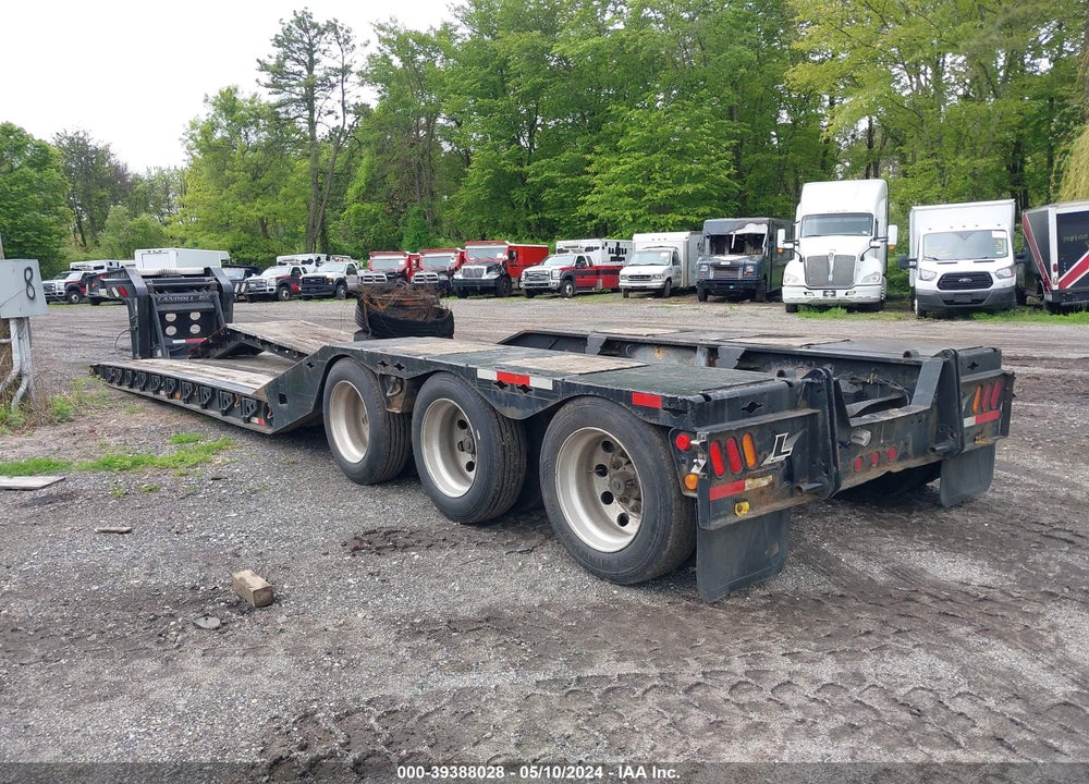 2015 LANDOLL CORP 5TH WHEEL GOOSENECK TRAILER VIN: 1LH855UJ7F1C21457