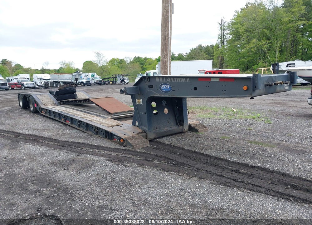 2015 LANDOLL CORP 5TH WHEEL GOOSENECK TRAILER VIN: 1LH855UJ7F1C21457