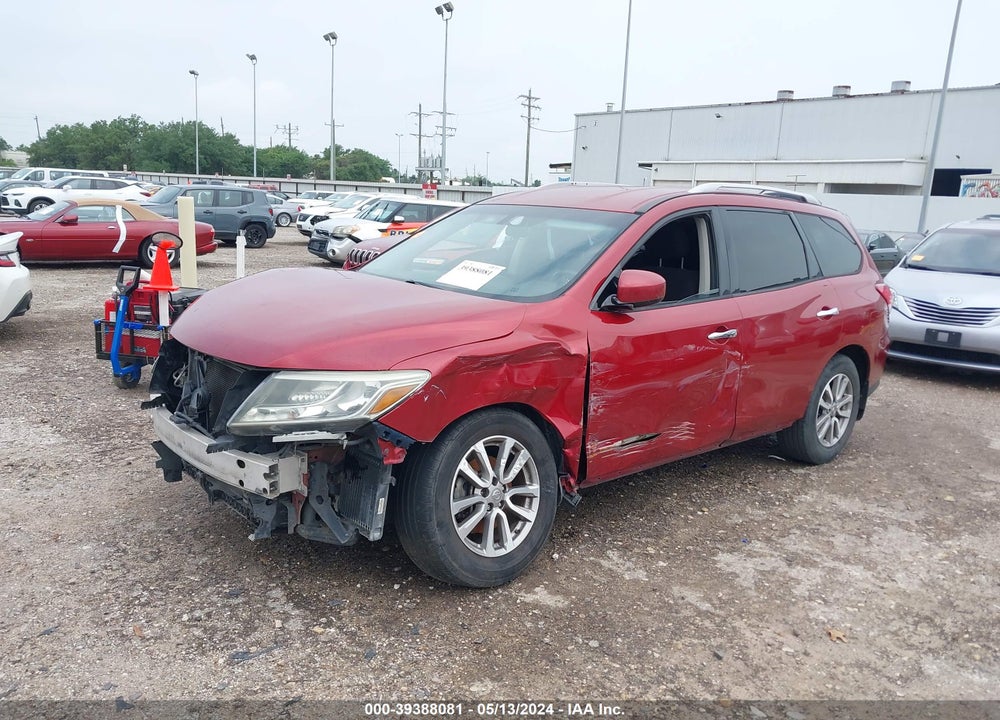 2015 NISSAN PATHFINDER S VIN: 5N1AR2MN1FC691957