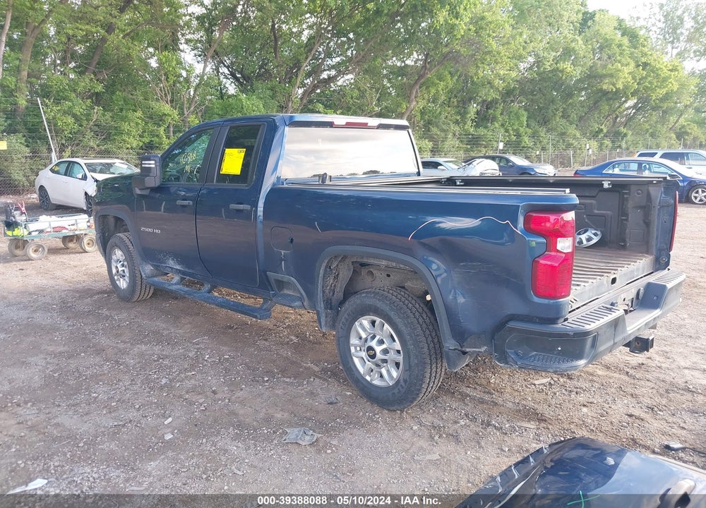 2021 CHEVROLET SILVERADO 2500HD 4WD DOUBLE CAB STANDARD BED WT VIN: 1GC5YLEY6MF180490