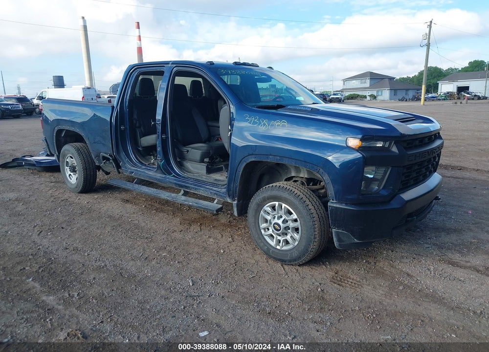 2021 CHEVROLET SILVERADO 2500HD 4WD DOUBLE CAB STANDARD BED WT VIN: 1GC5YLEY6MF180490