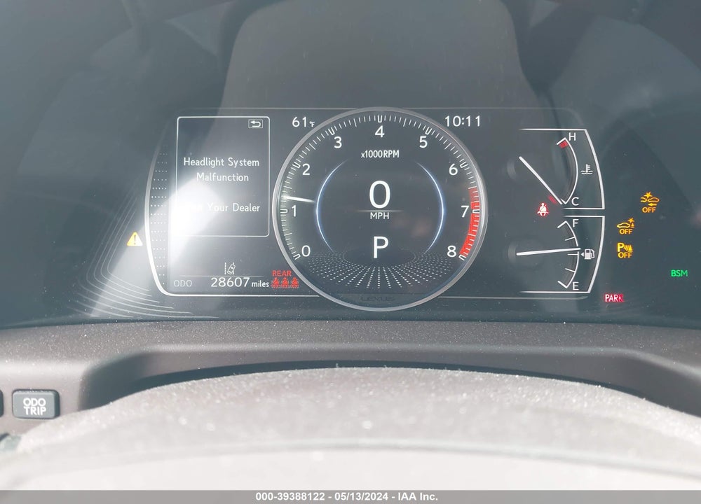 2021 LEXUS ES 250 VIN: 58AD11D13MU004618
