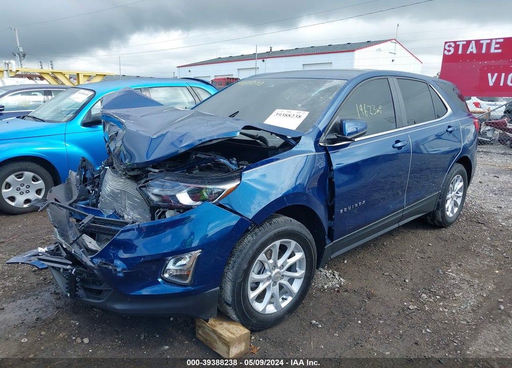 2021 CHEVROLET EQUINOX AWD LT VIN: 3GNAXUEV2ML319203