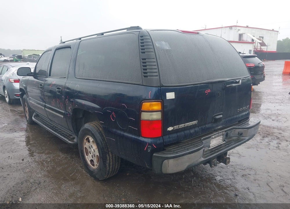 2004 CHEVROLET SUBURBAN 1500 LS VIN: 3GNEC16Z24G245075