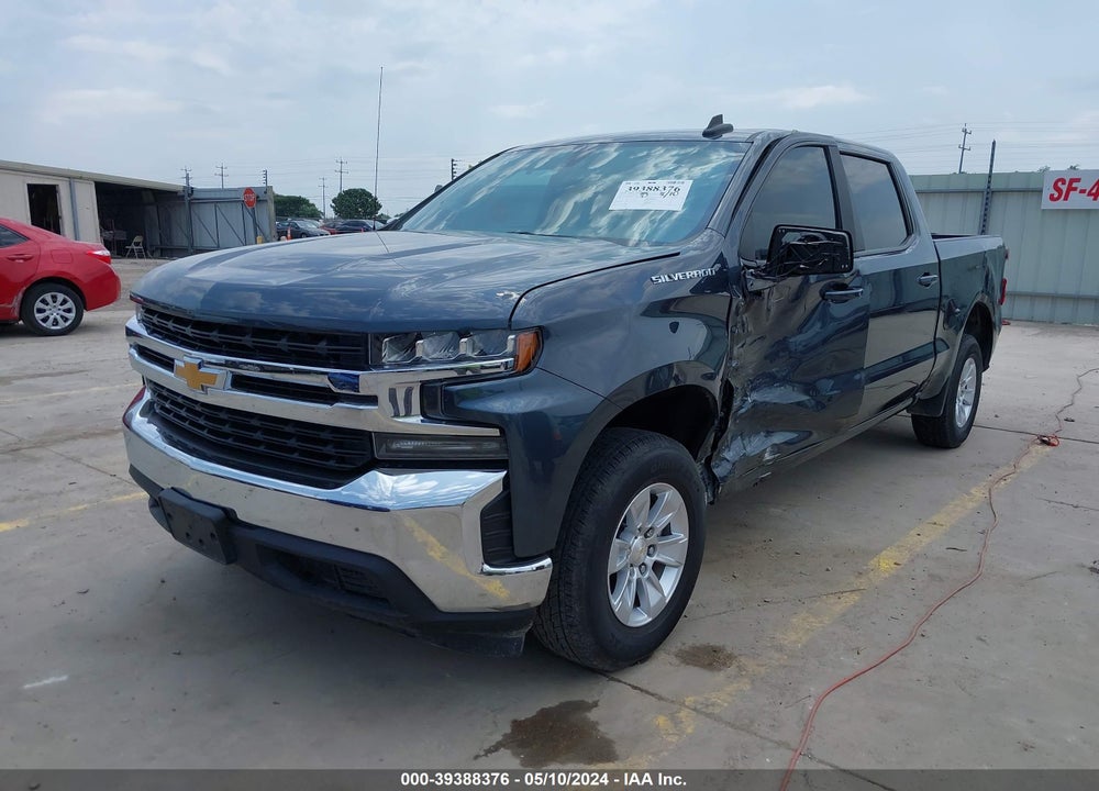 2021 CHEVROLET SILVERADO 1500 2WD SHORT BED LT VIN: 1GCPWCED6MZ393319