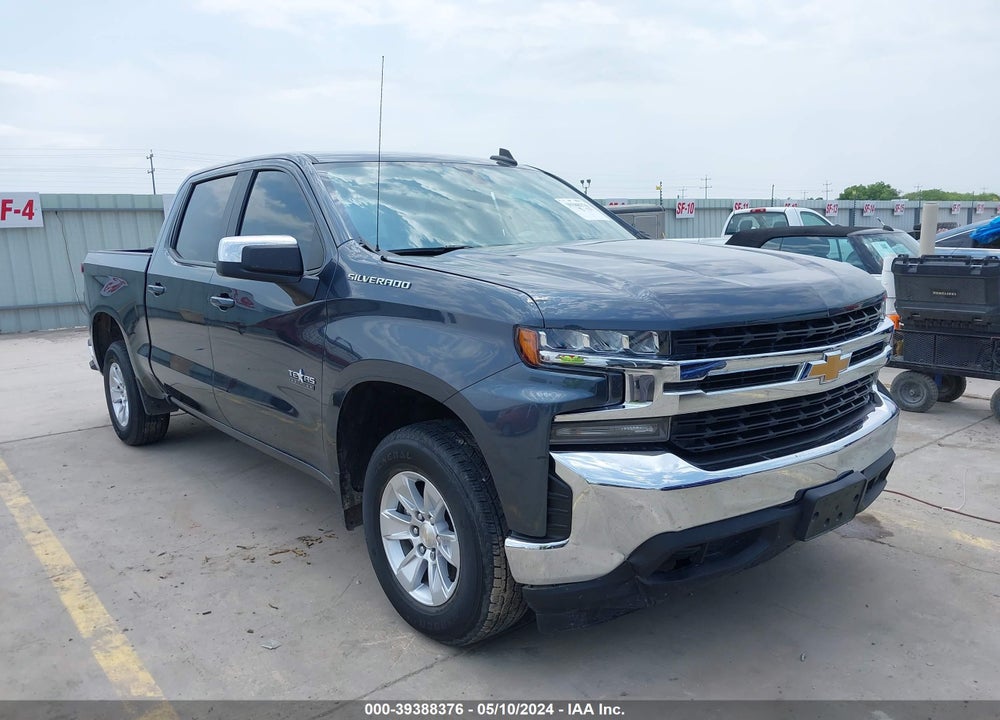 2021 CHEVROLET SILVERADO 1500 2WD SHORT BED LT VIN: 1GCPWCED6MZ393319
