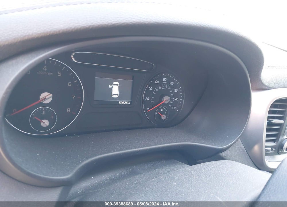 2019 KIA SORENTO 2.4L L VIN: 5XYPG4A3XKG586035