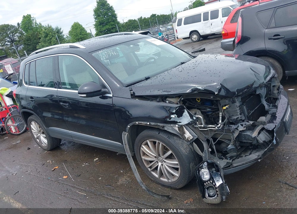 2016 VOLKSWAGEN TIGUAN SE VIN: WVGAV7AX0GW602796