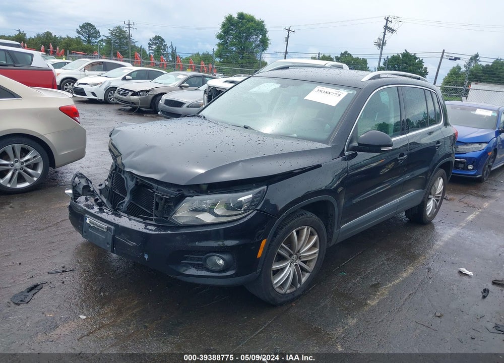 2016 VOLKSWAGEN TIGUAN SE VIN: WVGAV7AX0GW602796