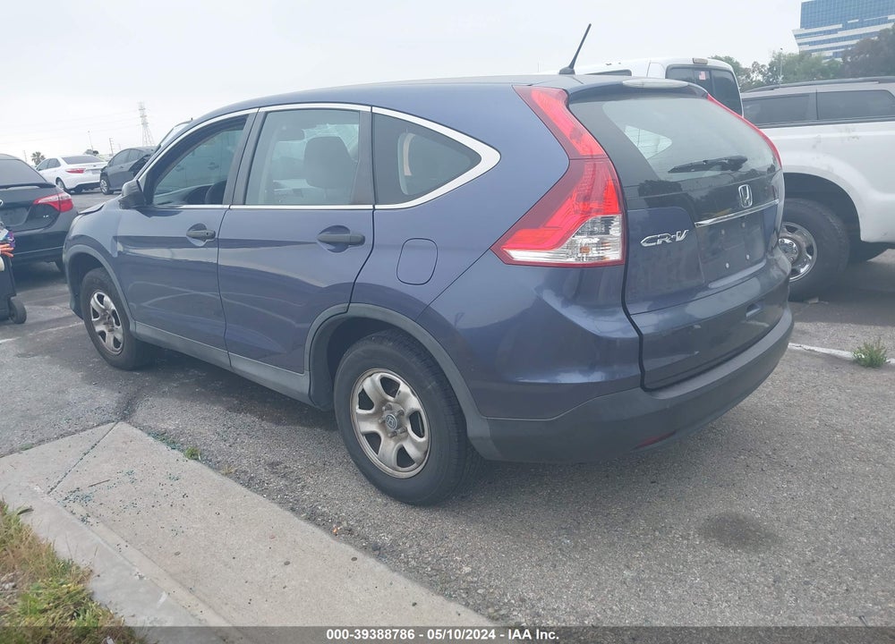 2014 HONDA CR-V LX VIN: 2HKRM3H37EH549412