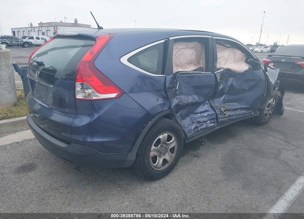 2014 HONDA CR-V LX VIN: 2HKRM3H37EH549412