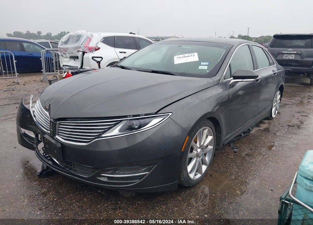 2016 LINCOLN MKZ VIN: 3LN6L2GKXGR615939