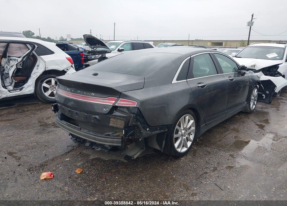 2016 LINCOLN MKZ VIN: 3LN6L2GKXGR615939