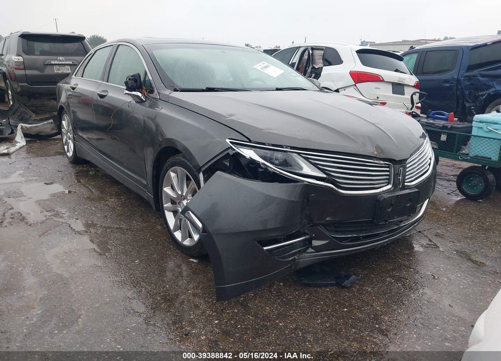 2016 LINCOLN MKZ VIN: 3LN6L2GKXGR615939