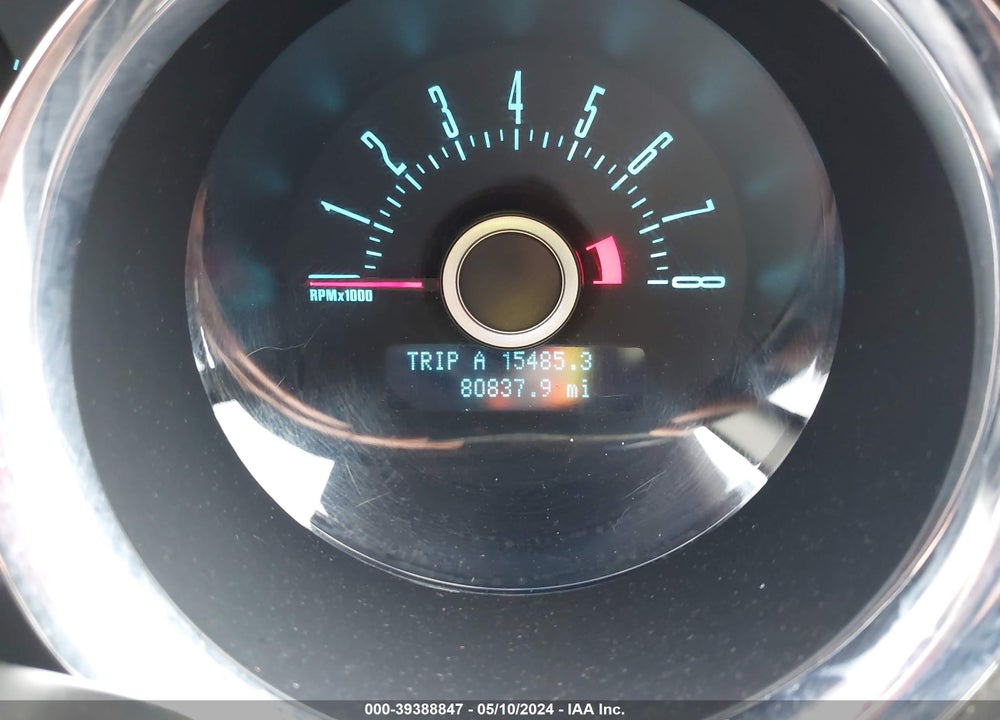 2013 FORD MUSTANG V6 VIN: 1ZVBP8AM2D5246154