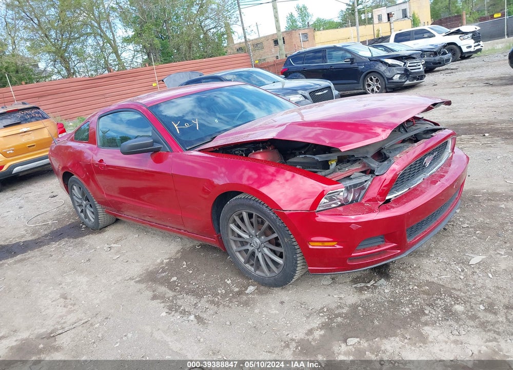 2013 FORD MUSTANG V6 VIN: 1ZVBP8AM2D5246154
