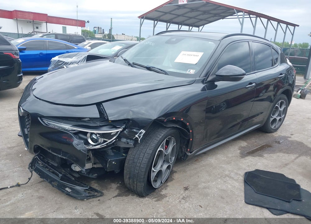 2018 ALFA ROMEO STELVIO TI SPORT AWD VIN: ZASFAKNN7J7B89740