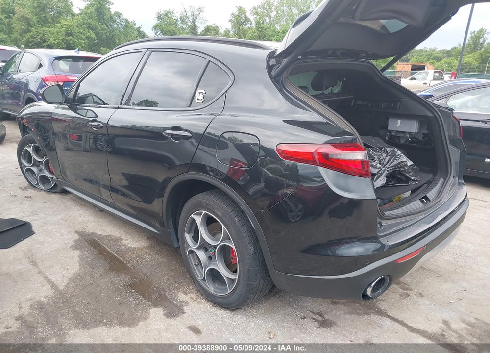 2018 ALFA ROMEO STELVIO TI SPORT AWD VIN: ZASFAKNN7J7B89740