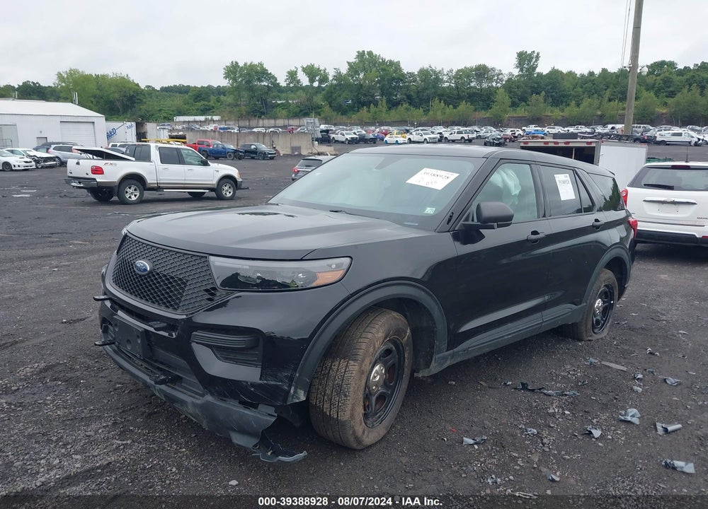 2021 FORD POLICE INTERCEPTOR UTILITY VIN: 1FM5K8AB1MGC44201