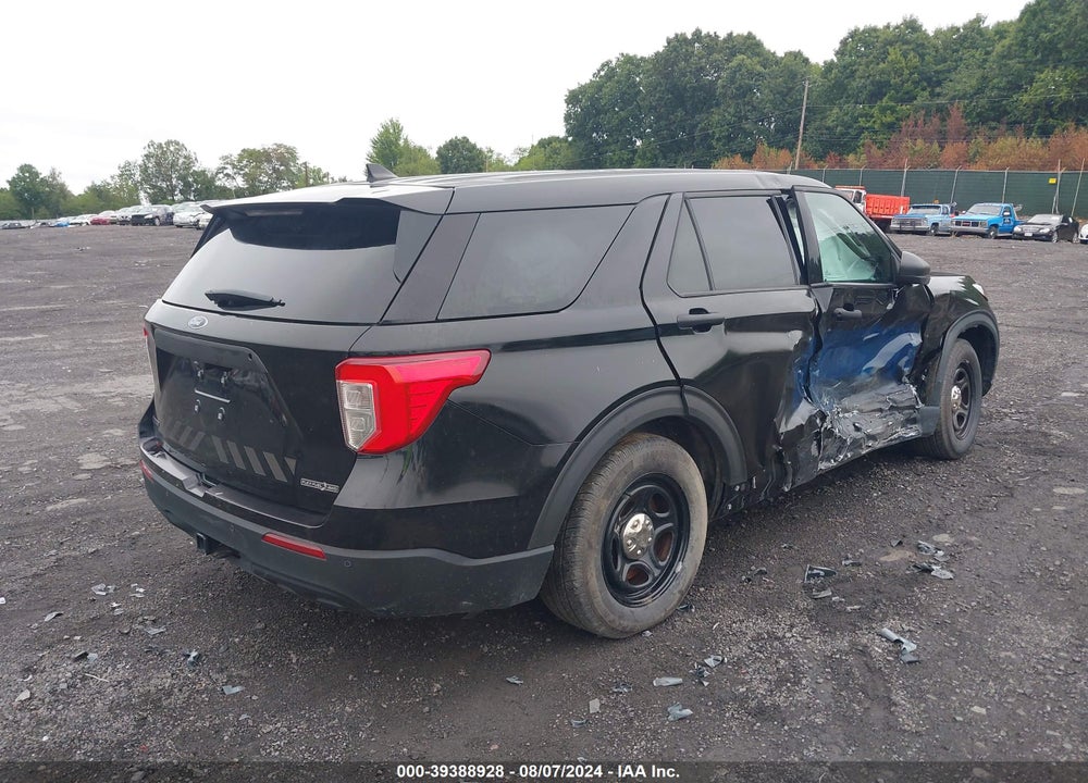 2021 FORD POLICE INTERCEPTOR UTILITY VIN: 1FM5K8AB1MGC44201