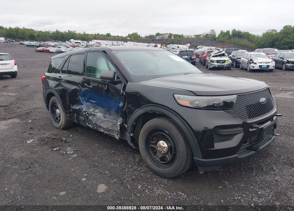 2021 FORD POLICE INTERCEPTOR UTILITY VIN: 1FM5K8AB1MGC44201