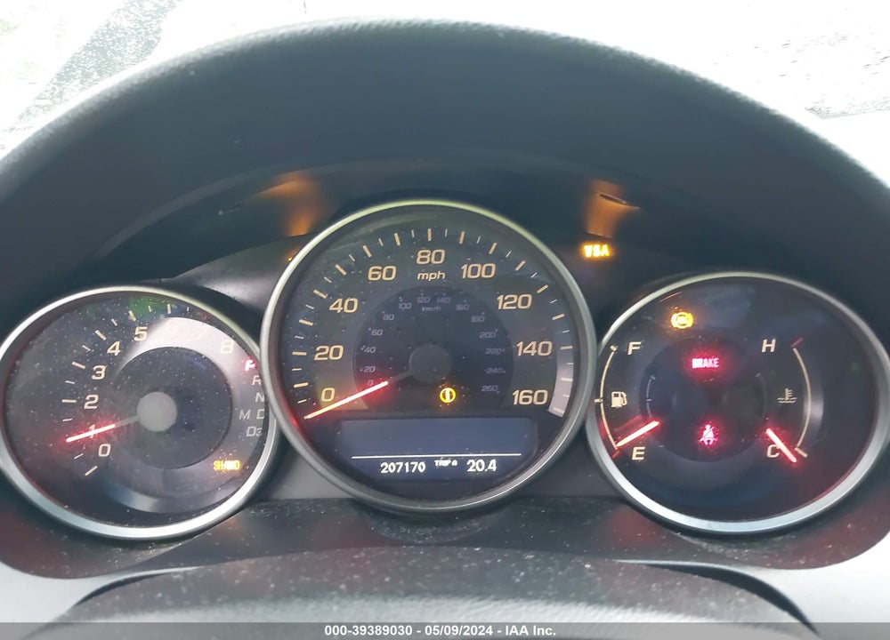 2008 ACURA RL 3.5 VIN: JH4KB16588C001207