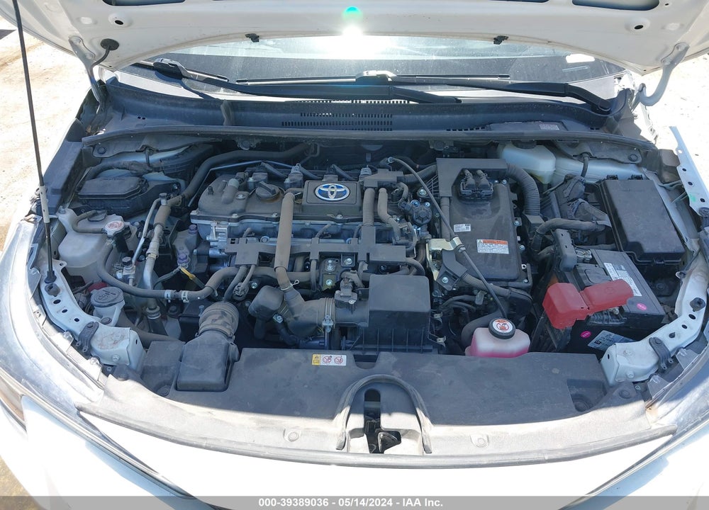 2021 TOYOTA COROLLA HYBRID LE VIN: JTDEAMDE2MJ003904