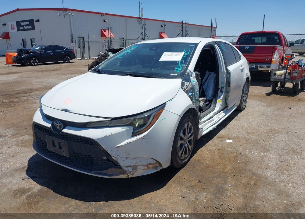 2021 TOYOTA COROLLA HYBRID LE VIN: JTDEAMDE2MJ003904