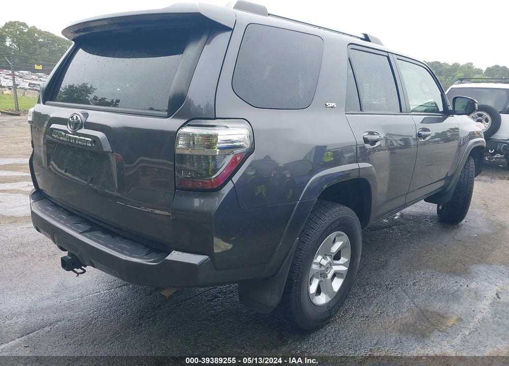 2019 TOYOTA 4RUNNER SR5 VIN: JTEBU5JR8K5654009