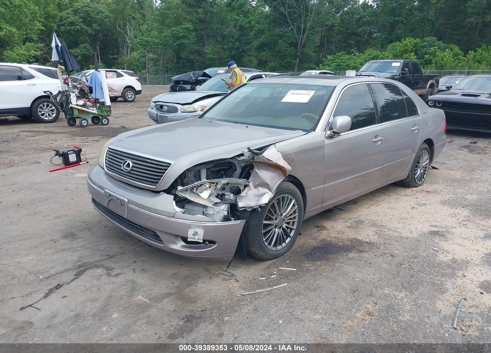 2001 LEXUS LS 430 BASE (A5) VIN: JTHBN30F210020430