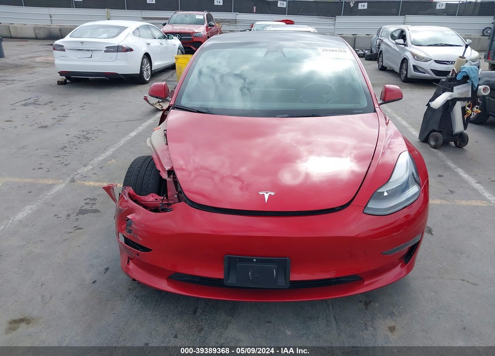 2022 TESLA MODEL 3 REAR-WHEEL DRIVE VIN: 5YJ3E1EAXNF190145