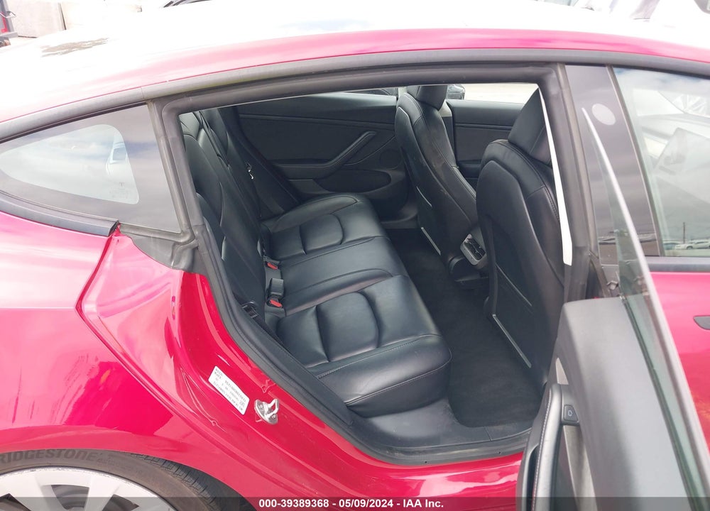 2022 TESLA MODEL 3 REAR-WHEEL DRIVE VIN: 5YJ3E1EAXNF190145