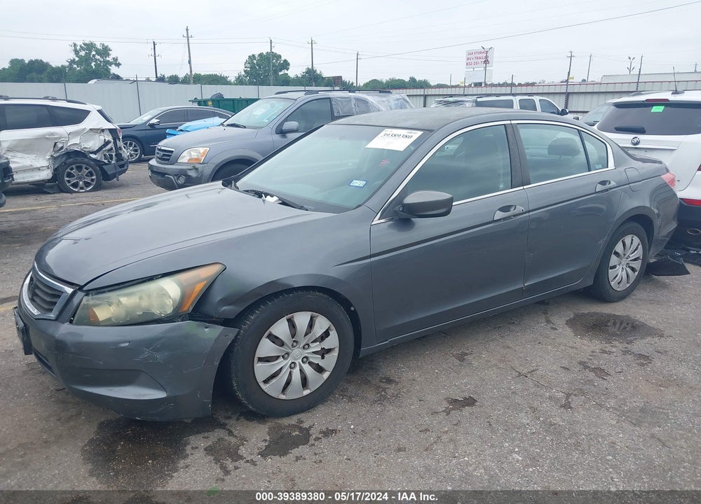2010 HONDA ACCORD 2.4 LX VIN: 1HGCP2F36AA117293