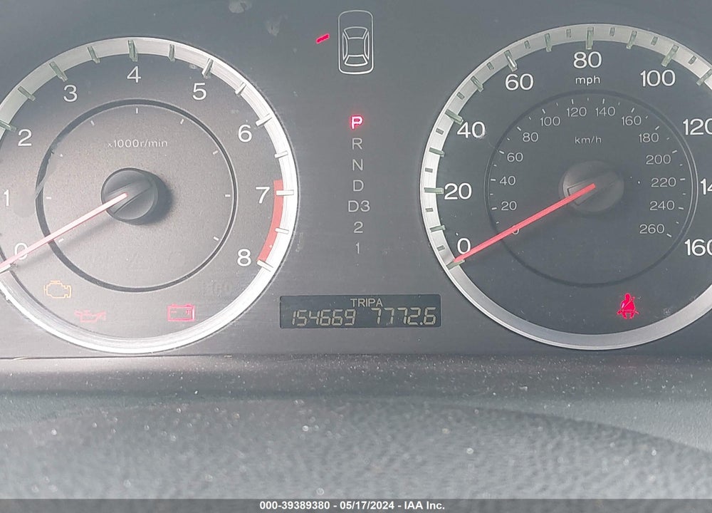 2010 HONDA ACCORD 2.4 LX VIN: 1HGCP2F36AA117293