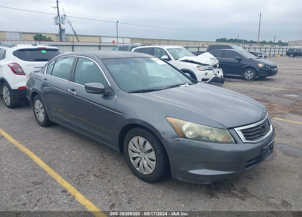 2010 HONDA ACCORD 2.4 LX VIN: 1HGCP2F36AA117293