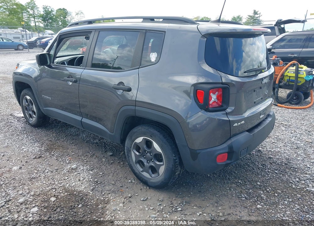 2018 JEEP RENEGADE SPORT 4X4 VIN: ZACCJBAB0JPH68918