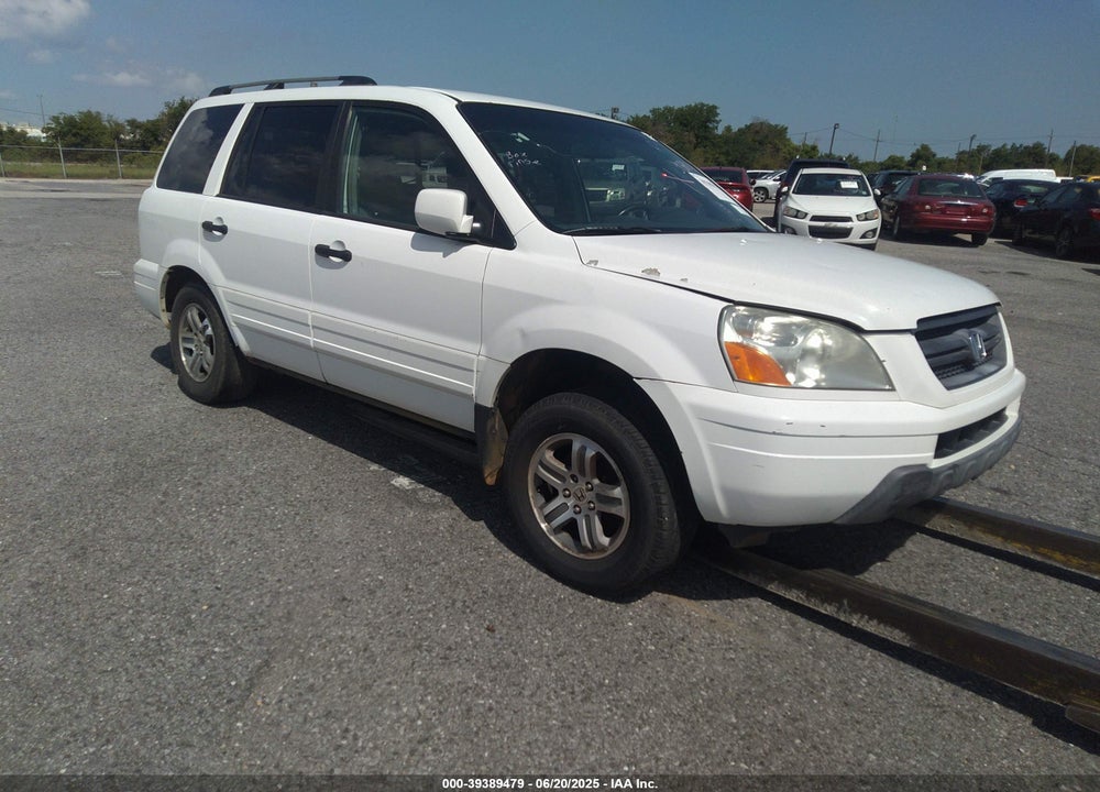 2004 HONDA PILOT EX-L VIN: 2HKYF185X4H616840